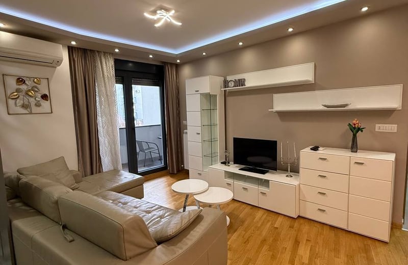 Location d’un appartement cosy de 2 pièces, 48 m², Dorćol, Belgrade, Serbie
